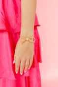 Load image into Gallery viewer, GOLD BOW BRACELET
