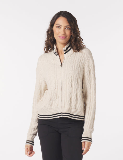 LEISURE CABLE KNIT